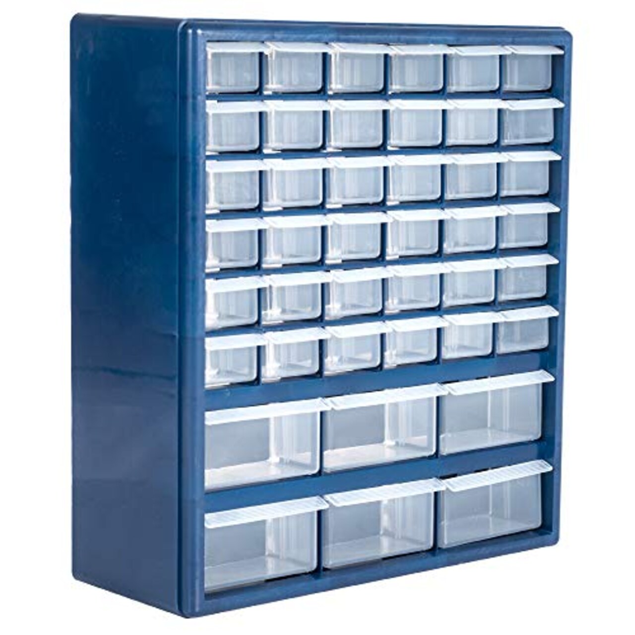Plastic Storage Drawers – 42 Compartment Organizer – Desktop or Wall Mount  Container for Hardware, Parts, Crafts, Beads, or Tools by Stalwart, 10  Targets